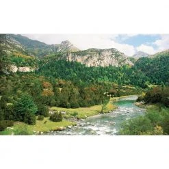 Biggies Canyon View - Weather Proof Scene for Window Wells or Wall Mural - 100 in. x 60 in.