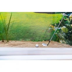 Biggies River View - Weather Proof Scene for Window Wells or Wall Mural - 100 in. x 60 in. -Biggie Sales biggies window wells accessories bg ww rvr 100 1f 1000