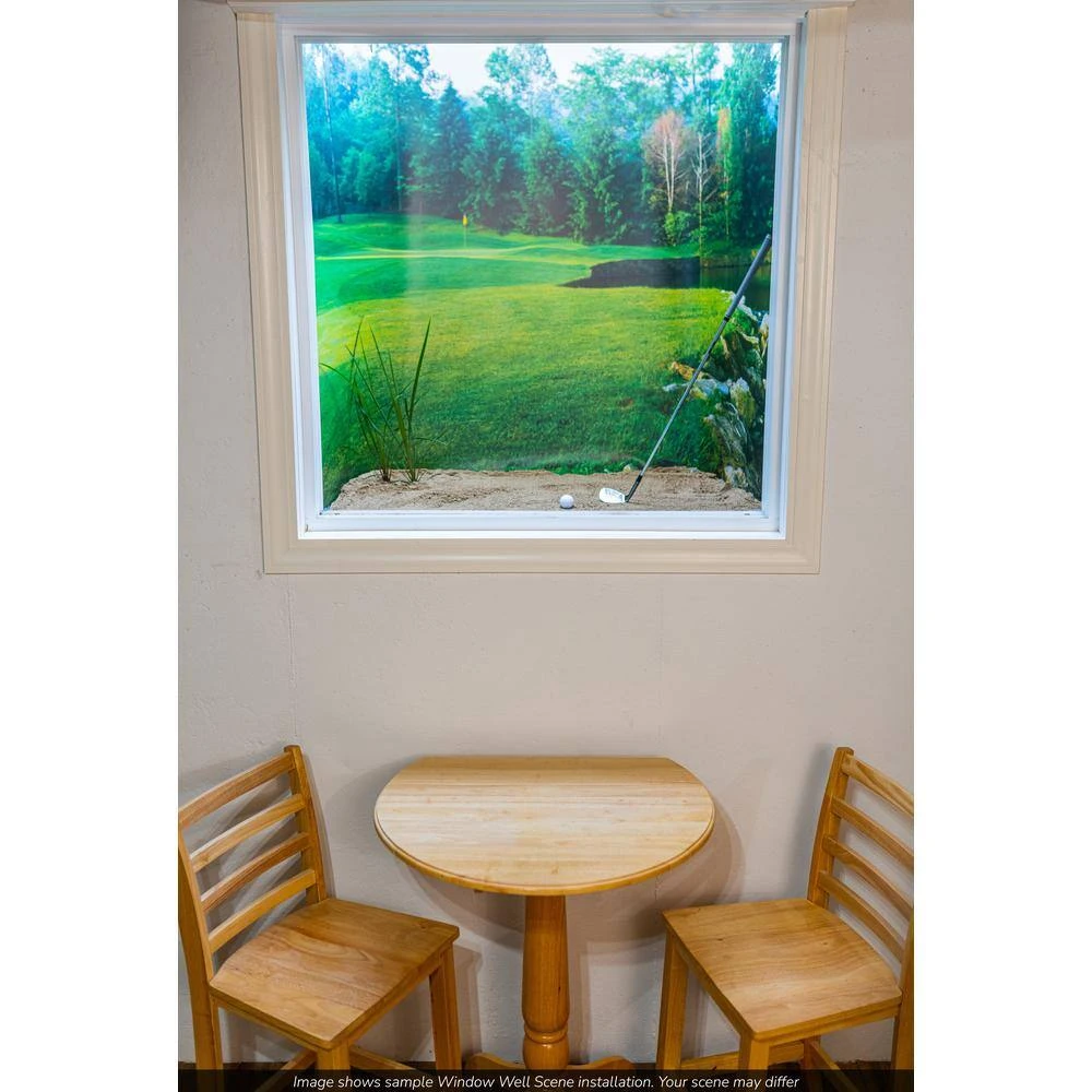 Biggies Stream View - Weather Proof Scene for Window Wells or Wall Mural - 100 in. x 60 in. 6 Biggies Stream View - Weather Proof Scene for Window Wells or Wall Mural - 100 in. x 60 in. - Image 4