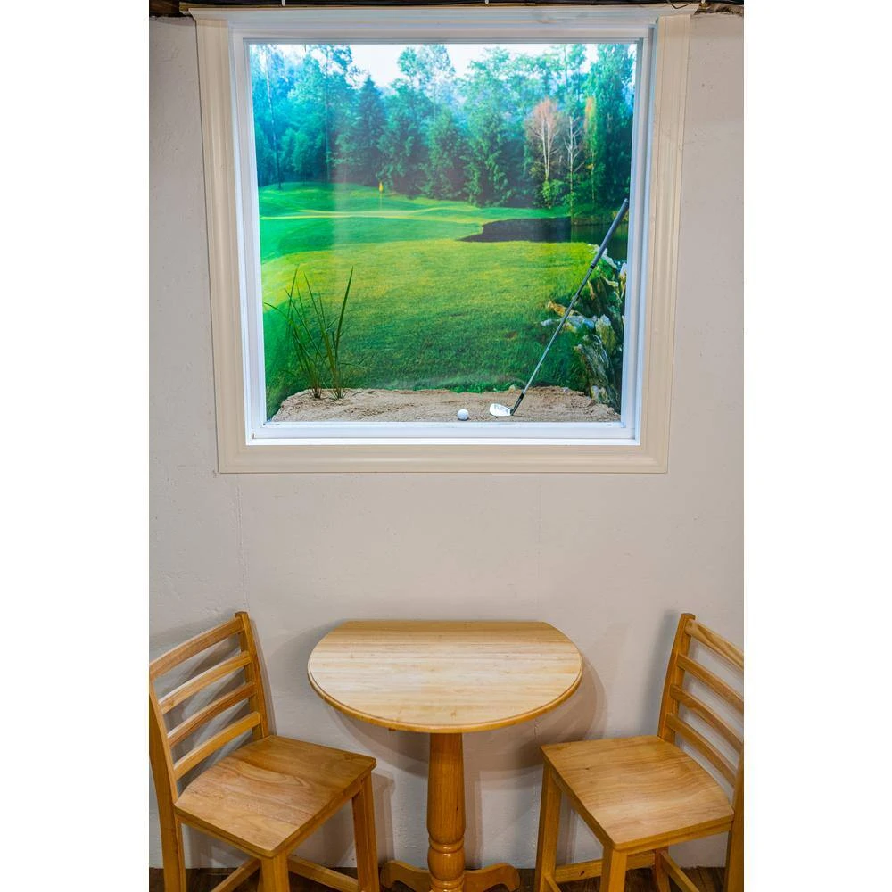 Biggies Woods View - Weather Proof Scene for Window Wells or Wall Mural - 80 in. x 40 in. 4 Biggies Woods View - Weather Proof Scene for Window Wells or Wall Mural - 80 in. x 40 in. - Image 2