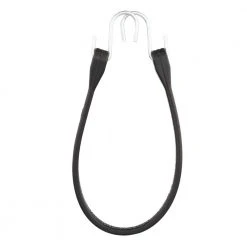 Husky 3/4 in. x 24 in. EPDM Rubber Tie-Down Strap With Steel Hook -Biggie Sales blacks husky bungee cords fh47228 40 1000