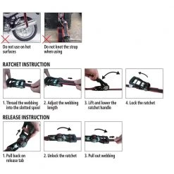 Husky 1-1/4 in. x 16 ft. Bar Ratchet Tie-Down Strap with J Hook and Mash Bag 10 Husky 1-1/4 in. x 16 ft. Bar Ratchet Tie-Down Strap with J Hook and Mash Bag -Biggie Sales blacks husky ratchet straps fh0874 a0 1000