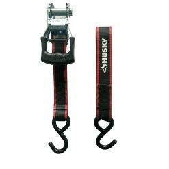 Husky 16 ft. x 1.25 in. Ratchet Tie-Down Straps with S-Hook (2-Pack) 17 Husky 16 ft. x 1.25 in. Ratchet Tie-Down Straps with S-Hook (2-Pack) -Biggie Sales blacks husky ratchet straps fh0935e c3 1000