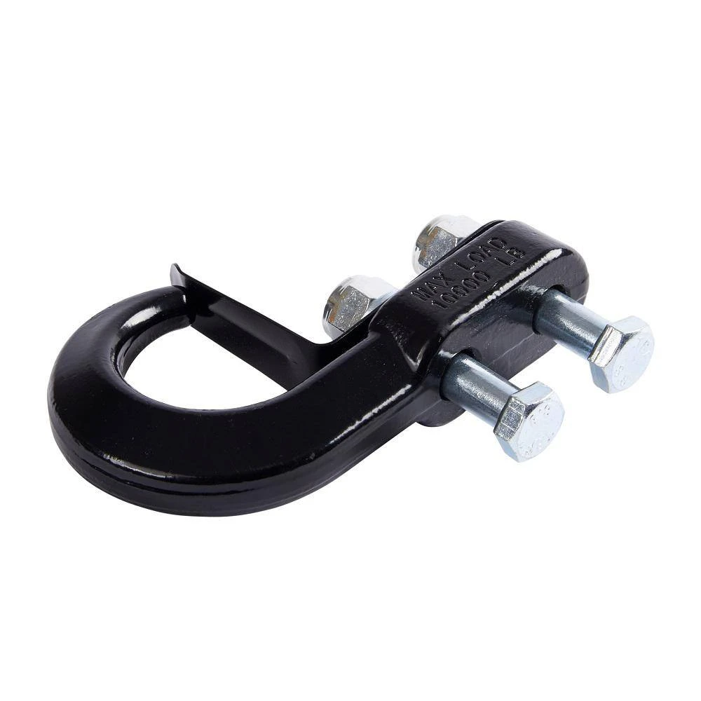 Husky 10,000 lbs. Black Tow Hook 4 Husky 10,000 lbs. Black Tow Hook - Image 2