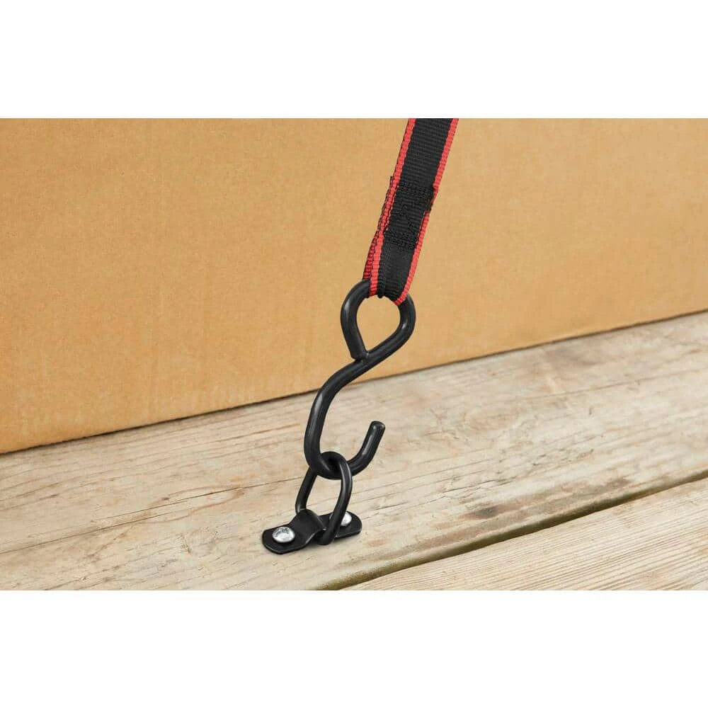 Husky 1-1 2 in. Steel Wire Ring Anchor Point in Black (4-Pack) 4 Husky 1-1 2 in. Steel Wire Ring Anchor Point in Black (4-Pack) - Image 2