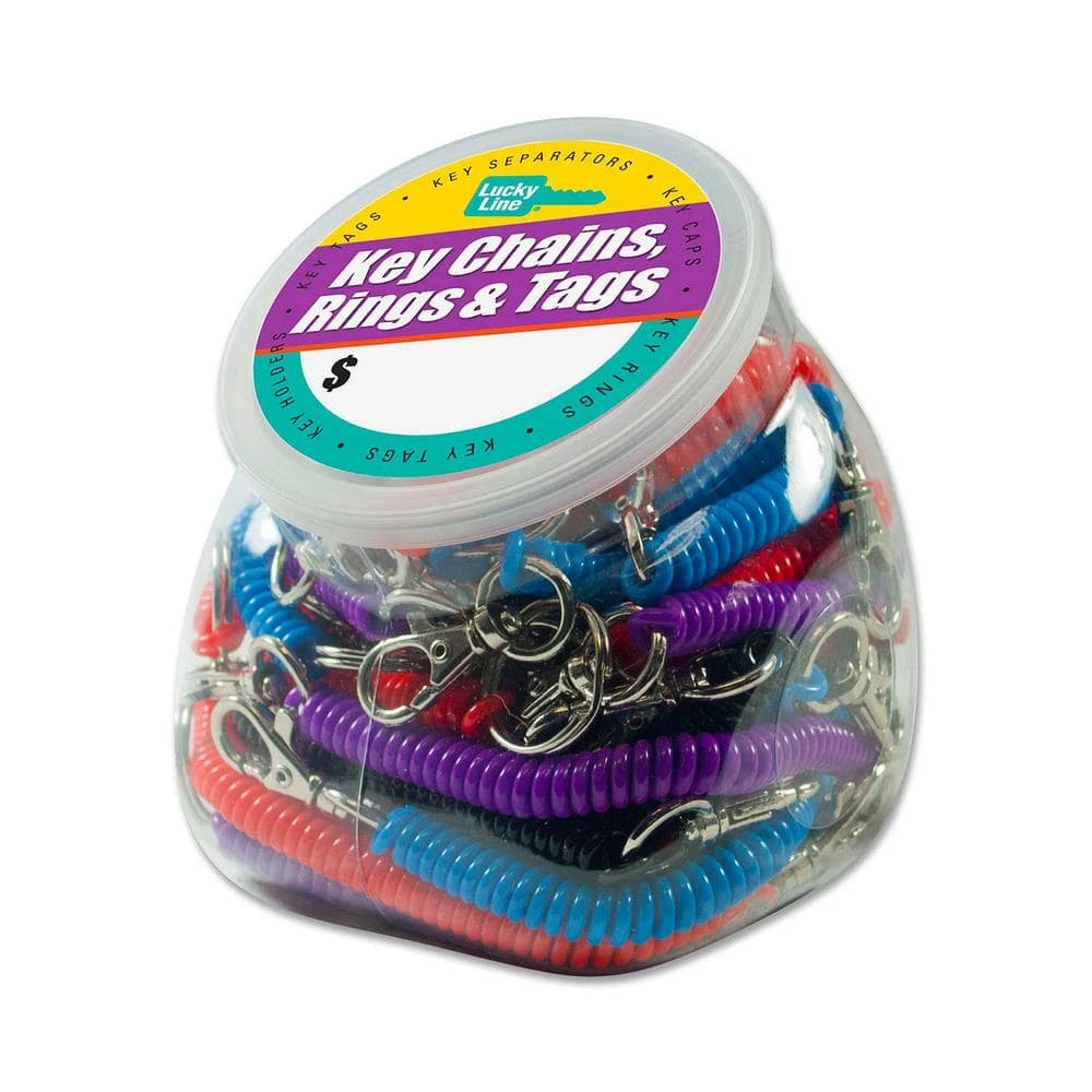 Lucky Line Products Coil with Trigger Snap (Pack of 20) 3 Lucky Line Products Coil with Trigger Snap (Pack of 20) - Image 2