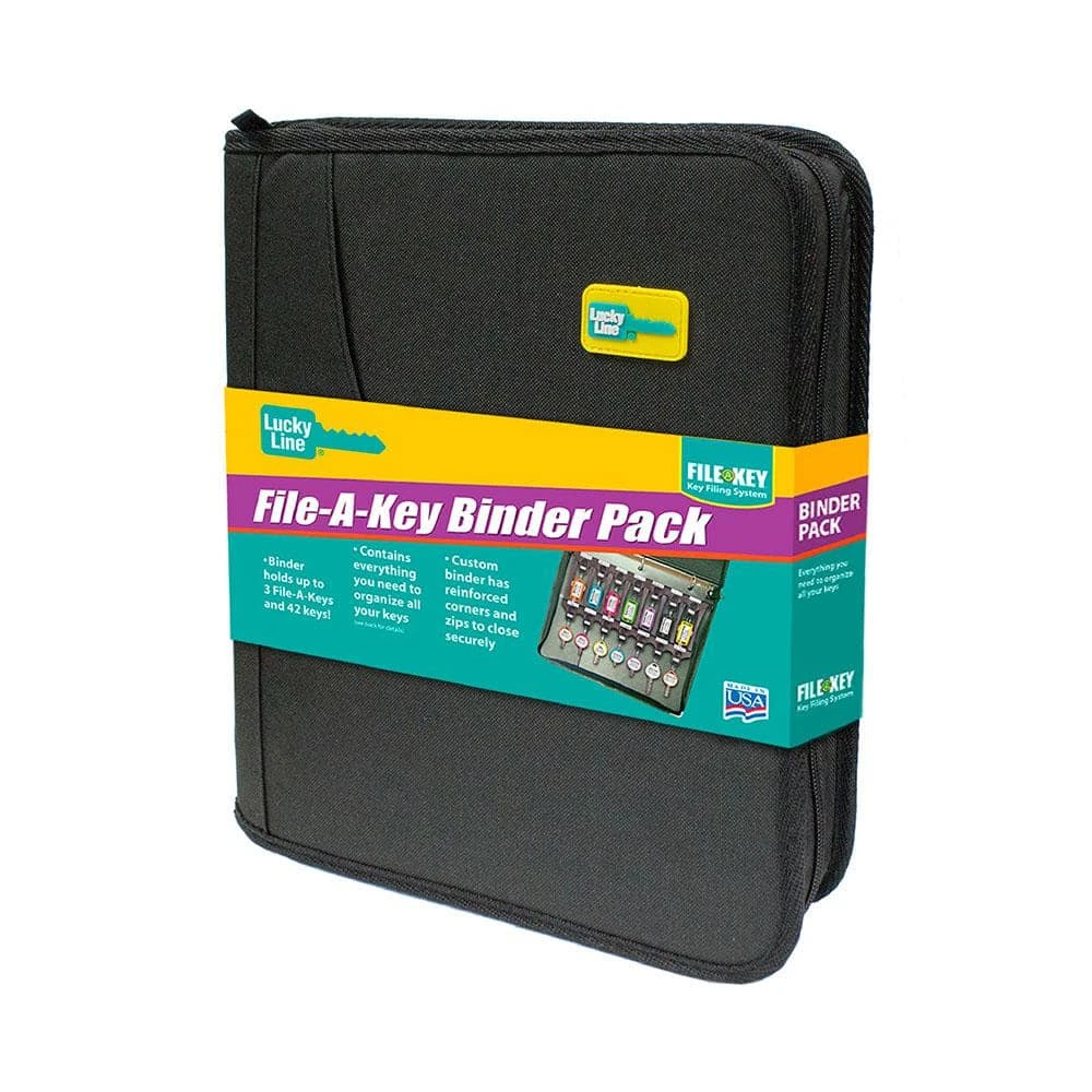 Lucky Line Products File A Key Storage Binder 4 Lucky Line Products File A Key Storage Binder - Image 2