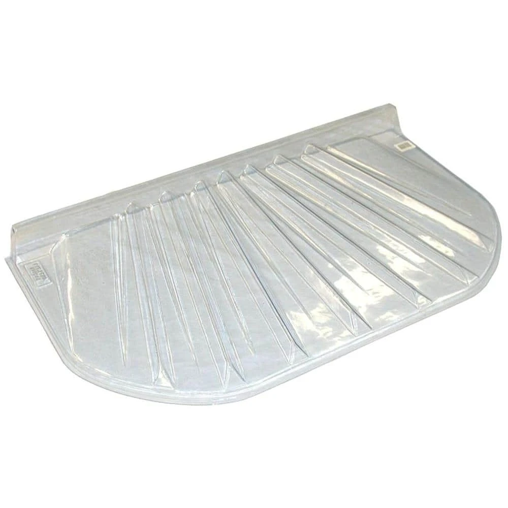 MacCourt 20 in. x 4 in. Polyethylene Elongated Low Profile Window Well Cover 2 MacCourt 20 in. x 4 in. Polyethylene Elongated Low Profile Window Well Cover