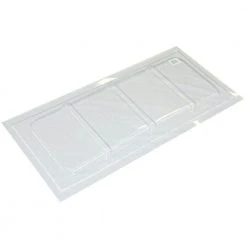 MacCourt 35-1/2 in. x 16-1/2 in. Polyethylene Rectangular Basement Window Cover