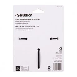 Husky 5/8 in. Weld-On Anchor Ring -Biggie Sales metallics husky tie down hardware accessories 54523 1f 1000