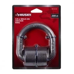 Husky 5/8 in. Weld-On Anchor Ring -Biggie Sales metallics husky tie down hardware accessories 54523 4f 1000