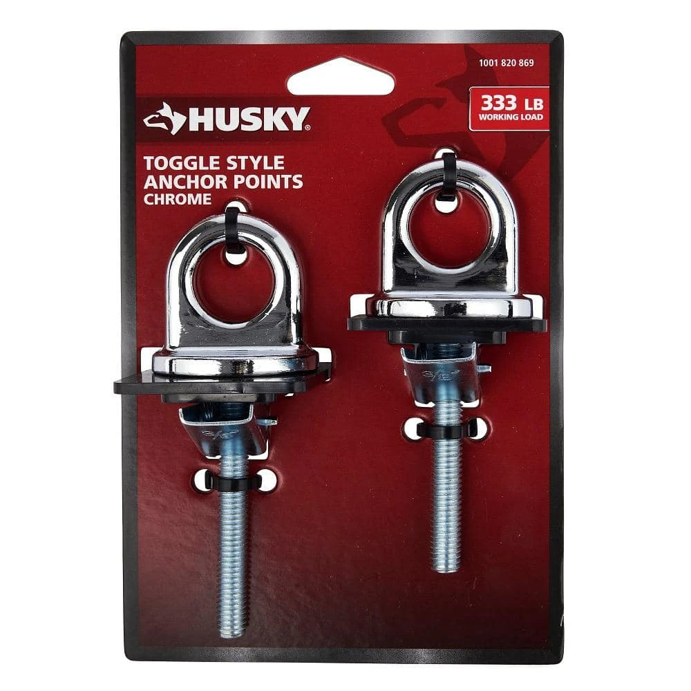 Husky Chrome Toggle Anchor Point (2-Pack) 4 Husky Chrome Toggle Anchor Point (2-Pack) - Image 2