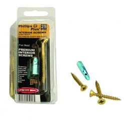 Biggie Sales 16 #7 1-1/4 in. Phillips-Square Flat-Head Wood Screws (75-Pack)