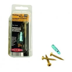 Biggie Sales 12 #7 5/8 in. Phillips-Square Pan-Head Wood Screws (25-Pack)