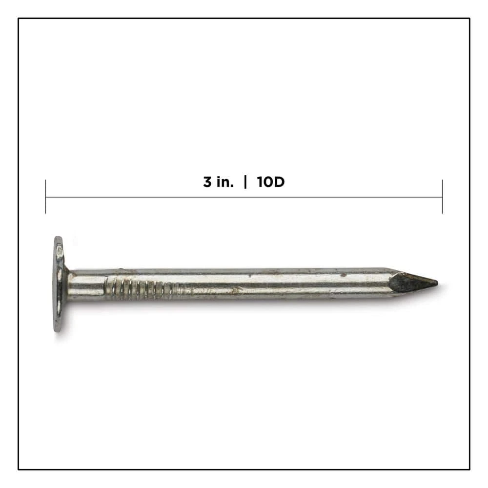 PRO-FIT 3 in. (10D) Brite Smooth Common Nail 25 lbs. (1625-Count) 4 PRO-FIT 3 in. (10D) Brite Smooth Common Nail 25 lbs. (1625-Count) - Image 2