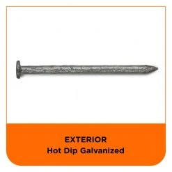 PRO-FIT 3 in. (10D) Hot Dipped Galvanized Smooth Common Nail 1 lb. (63-Count) 12 PRO-FIT 3 in. (10D) Hot Dipped Galvanized Smooth Common Nail 1 lb. (63-Count) -Biggie Sales pro fit common nails 54178 44 1000