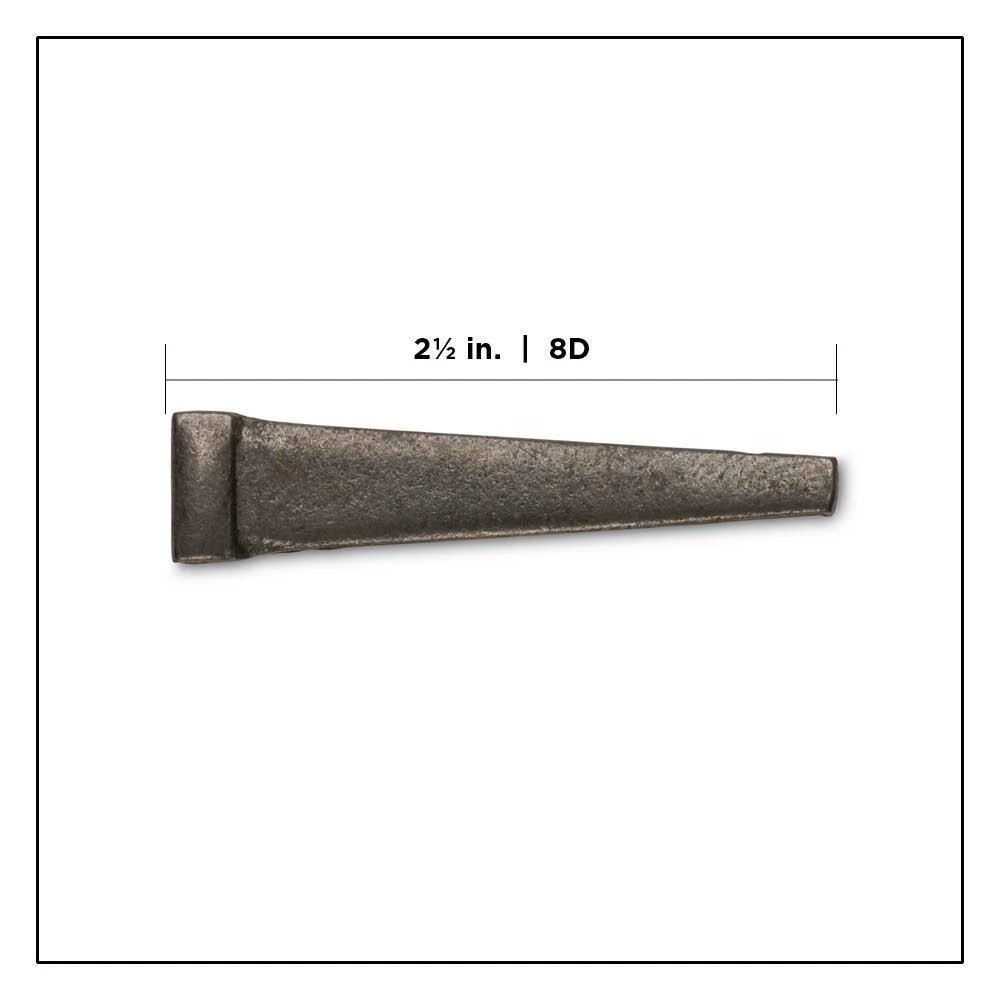 PRO-FIT 2-1/2 in. (8D) Brite Cut Masonry Nail 1 lb. (41-Count) 4 PRO-FIT 2-1/2 in. (8D) Brite Cut Masonry Nail 1 lb. (41-Count) - Image 2