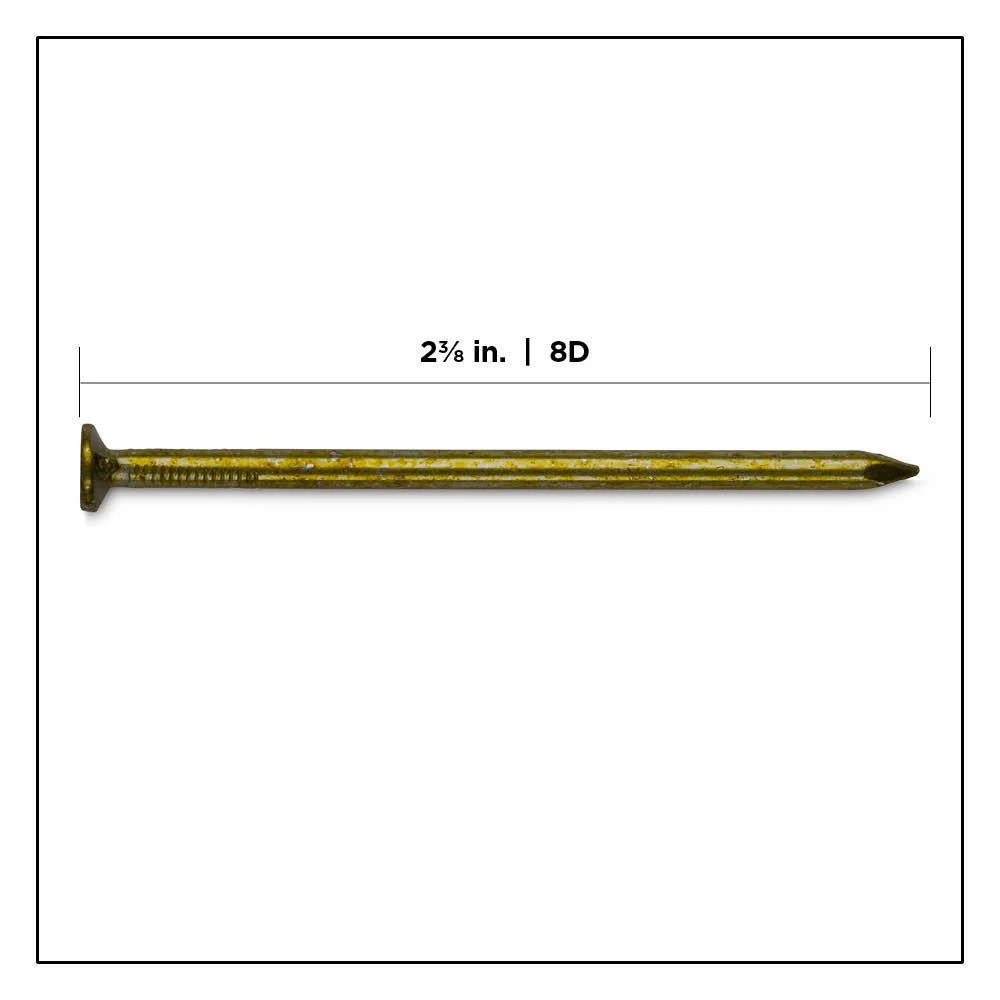 PRO-FIT 2-3/8 in. (8D) Vinyl Coated Sinker 25 lbs. (3525-Count) 4 PRO-FIT 2-3/8 in. (8D) Vinyl Coated Sinker 25 lbs. (3525-Count) - Image 2