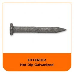 PRO-FIT 1-1/2 in. (4D) Hot Dipped Galvanized Joist Hanger 5 lbs. (600 Count) 12 PRO-FIT 1-1/2 in. (4D) Hot Dipped Galvanized Joist Hanger 5 lbs. (600 Count) -Biggie Sales pro fit joist hanger nails 96095 44 1000