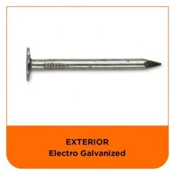 PRO-FIT 2 in. Electro Galvanized Roofing Nail 1 lb. (136-Count) 12 PRO-FIT 2 in. Electro Galvanized Roofing Nail 1 lb. (136-Count) -Biggie Sales pro fit roofing nails 132138 44 1000