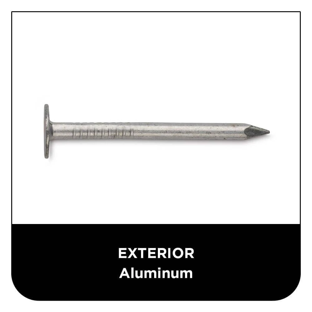 PRO-FIT 1-1/2 in. Aluminum Siding Nail 1 lb. (577-Count) 7 PRO-FIT 1-1/2 in. Aluminum Siding Nail 1 lb. (577-Count) - Image 5