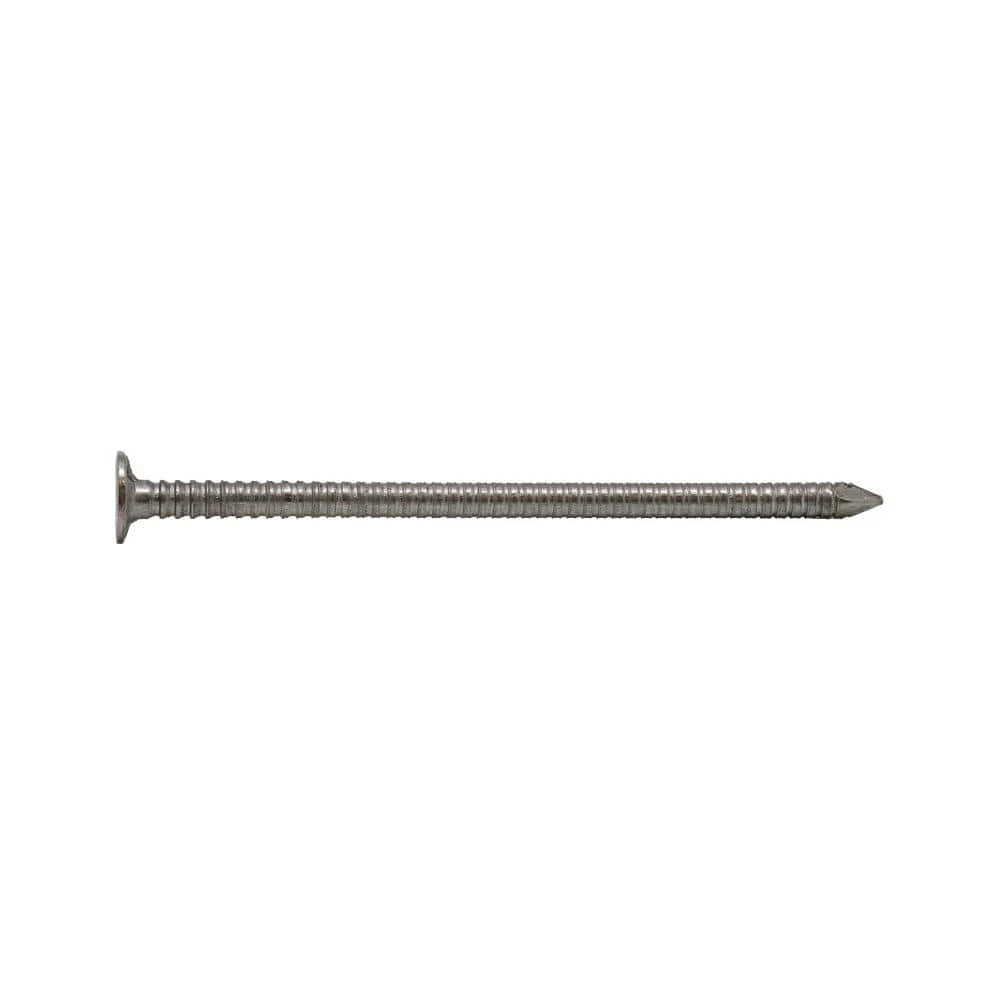 PRO-FIT 2-1/2 in. 8D 304 Stainless Steel Ring Shank Siding Nail 5 lbs. (980-Count) 3 PRO-FIT 2-1/2 in. 8D 304 Stainless Steel Ring Shank Siding Nail 5 lbs. (980-Count)