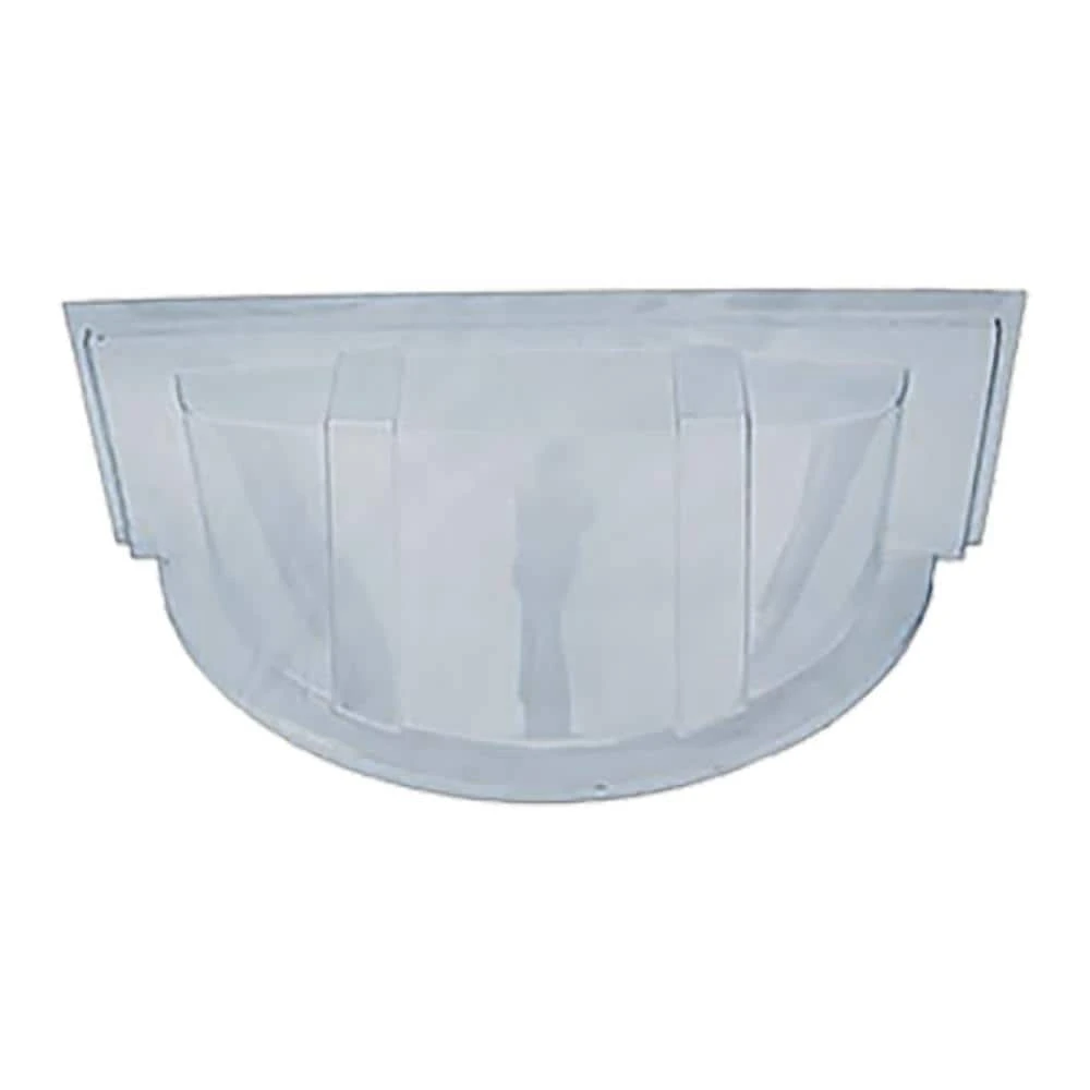 SHAPE PRODUCTS 39 in. W x 17 in. D x 15 in. H Premium Round Bubble Window Well Cover 3 SHAPE PRODUCTS 39 in. W x 17 in. D x 15 in. H Premium Round Bubble Window Well Cover