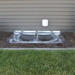 SHAPE PRODUCTS 44 in. W x 38 in. D x 2-1/2 in. H Premium Square Window Well Cover -Biggie Sales shape products window wells accessories 4438unv 4f 1000