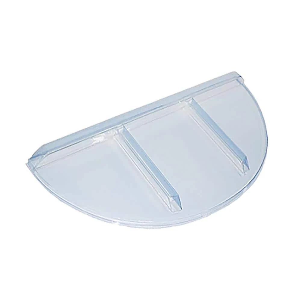 SHAPE PRODUCTS 48 in. W x 22 in. D x 2-1/2 in. H Economy Round Flat Window Well Cover 3 SHAPE PRODUCTS 48 in. W x 22 in. D x 2-1/2 in. H Economy Round Flat Window Well Cover