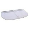 SHAPE PRODUCTS 53 in. W x 26 in. D x 2-1/2 in. H Premium U-Shaped Flat Window Well Cover 1 SHAPE PRODUCTS 53 in. W x 26 in. D x 2-1/2 in. H Premium U-Shaped Flat Window Well Cover -Biggie Sales shape products window wells accessories 5326um 64 1000