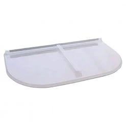 SHAPE PRODUCTS 53 in. W x 26 in. D x 2-1/2 in. H Premium U-Shaped Flat Window Well Cover