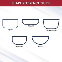 SHAPE PRODUCTS 53 in. W x 38 in. D x 2-1/2 in. H Premium Heavy-Arched Flat Window Well Cover 11 SHAPE PRODUCTS 53 in. W x 38 in. D x 2-1/2 in. H Premium Heavy-Arched Flat Window Well Cover -Biggie Sales shape products window wells accessories 5338umb 44 1000