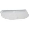SHAPE PRODUCTS 58 in. W x 38 in. D x 2-1/2 in. H Premium Heavy-Arched Flat Window Well Cover -Biggie Sales shape products window wells accessories 5838umb 64 1000