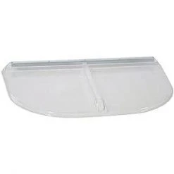 Biggie Sales 51 SHAPE PRODUCTS 58 in. W x 38 in. D x 2-1/2 in. H Premium Heavy-Arched Flat Window Well Cover