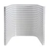SHAPE PRODUCTS 50 in. W x 36 in. D x 36 in. H White Steel Egress Window Well -Biggie Sales shape products window wells accessories spe5036 36 64 1000