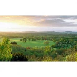 Biggies Valley View - Weather Proof Scene for Window Wells or Wall Mural - 120 in. x 60 in.