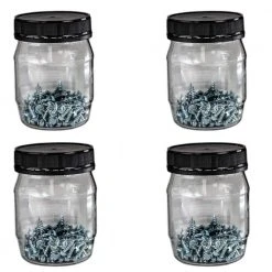 Biggie Sales 24 Venti Air #7 x 1/2 in. Sharp Point Zinc Plated 1/4 in. Slotted Hex Head Screw (4 X 100-Pack)