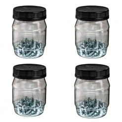 Biggie Sales 22 Venti Air #8 x 1/2 in. Sharp Point Sheet Metal 1/4 in. Slotted Hex Head Screw (4 x 100-Pack)