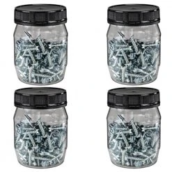 Biggie Sales 26 Venti Air #10 x 3/4 in. Sharp Point Zinc Plated 5/16 in. Slotted Hex Head Screw (4 x 100-Pack)