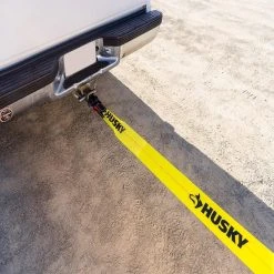 Husky 4 in. x 30 ft. Recovery Strap 14 Husky 4 in. x 30 ft. Recovery Strap -Biggie Sales yellows golds husky tie down hardware accessories 54502 44 1000