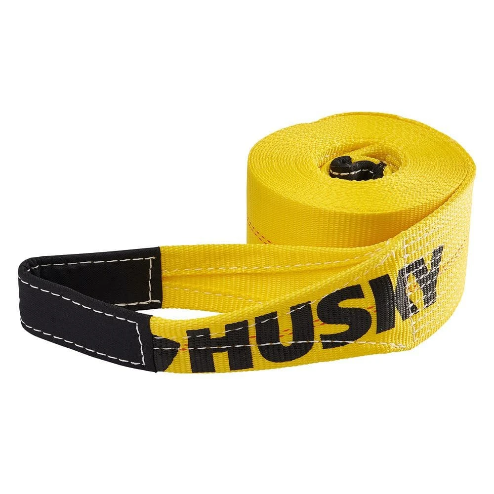 Husky 4 in. x 30 ft. Recovery Strap 3 Husky 4 in. x 30 ft. Recovery Strap